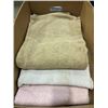 Image 1 : BOX OF TOWELS AND DISH CLOTHS