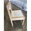 Image 2 : SMALL CHAIR AND BOX OF KIDS DVDS