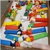 Image 3 : TRAY OF ASSORTED VINTAGE PEZ AND KIDS TOYS