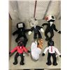 Image 1 : BOX OF NEW VACUUM SEALED PLUSH FIGURES