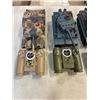 Image 2 : 4 RC TANKS WITH REMOTES  ALL WORKING