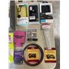 Image 2 : 2 TRAYS OF SHOES, HIGH VIS VEST, PATIO COVER AND MORE