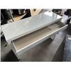 Image 2 : WHITE DESK WITH GLASS TOP