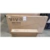 Image 1 : AS NEW VIVO VINTAGE BROWN EXTRA THICK TOP ELECTRIC DESK, 51X25 WITH BLACK DUAL MOTOR ELECTRIC DESK