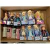 Image 2 : 2 TRAYS OF FROZEN FIGURES, TAYLOR SWIFT SHIRT AND MORE