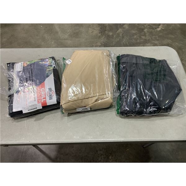 3 GRILLMAN BBQ COVERS