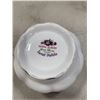 Image 2 : ROYAL ALBERT SWEET VIOLETS GRAVY BOAT/DISH WITH CREAM AND SUGAR
