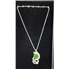 Image 1 : SPINACH GREEN DRAGON PENDANT