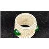 Image 2 : ORIENTAL SPINACH GREEN ROTATING RING