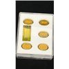 Image 2 : CASE OF FIVE STAMPED PAPER WEIGHTS