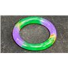 Image 1 : LAVENDER & GREEN JADEITE BANGLE