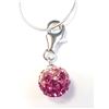 Image 1 : SILVER CRYSTAL 16"   NECKLACE