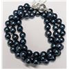 Image 1 : SILVER 23.94G CULTURED PEARL5-6.6MM 18"  NECKLACE