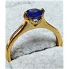Image 2 : SILVER BLUE SAPPHIRE 0.CT   RING