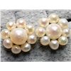 Image 1 : SILVER FRESH WATER PEARL   EARRINGS