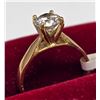 Image 3 : 10K YELLOW GOLD 2.3G LAB DIAMOND 1.05CT  RING (~SIZE 6)