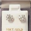 Image 1 : 10K WHITE GOLD MOISSANITE(1.65CT)  EARRINGS