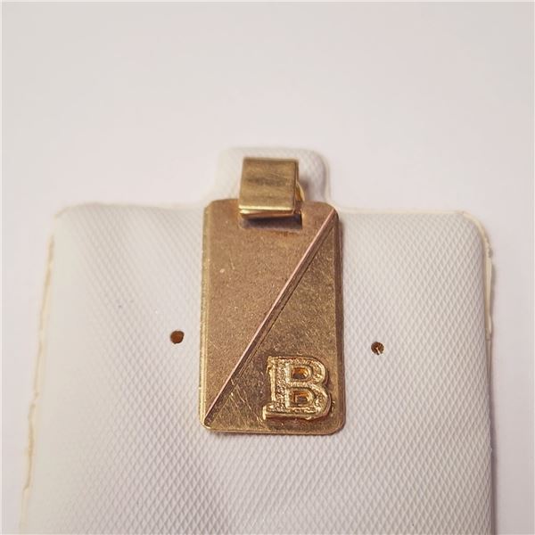 14K YELLOW GOLD 1.57G   PENDANT