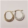 Image 2 : 10K YELLOW GOLD CZ 0.58G  EARRINGS