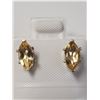 Image 1 : SILVER CITRINE  EARRINGS