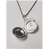 Image 2 : SILVER LOCKET 17"  NECKLACE