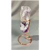 Image 2 : 5.5" ROUGH AMETHYST URUGUAYAN POINT $1,200.00