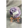 Image 2 : 3.1" / 80MM AMETHYST SPHERE $600.00