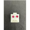 Image 1 : 10K GOLD RUBY EARRINGS