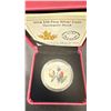 Image 1 : 2014 FINE SILVER $10 COIN HARLEQUIN DUCK *TAX EXEMPT*