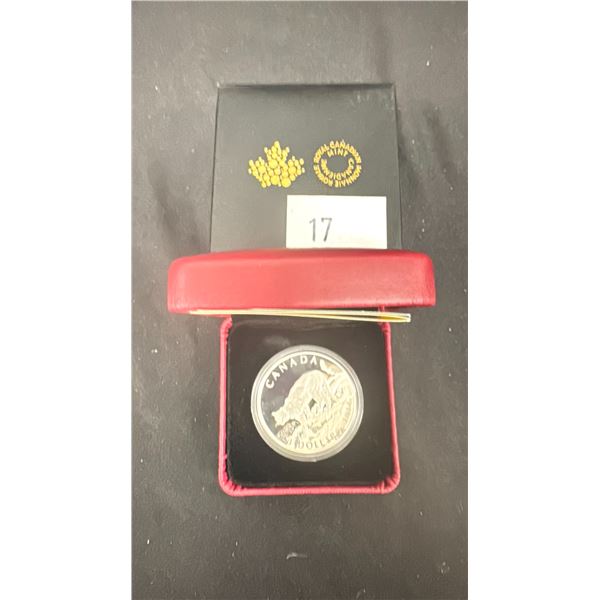 2014 FINE SILVER $20 COIN - COUGAR: ATOP A MOUNTED *TAX EXEMPT*