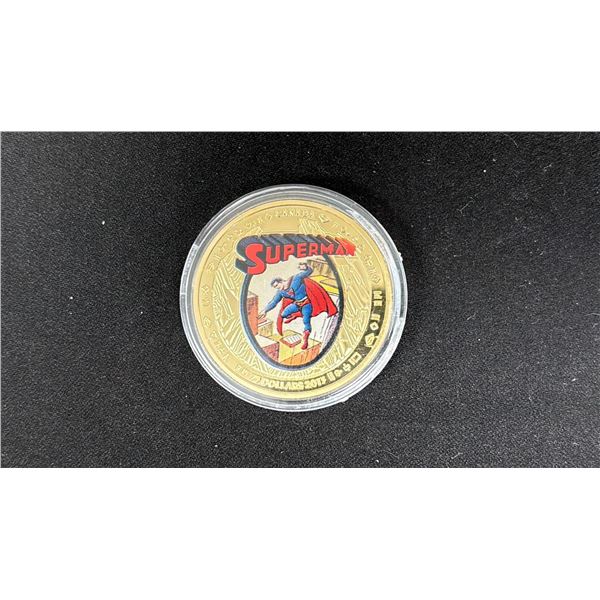 14-KARAT GOLD 2013 $75 GOLD COIN 75TH ANNIVERSARY OF SUPERMAN - THE EARLY YEARS