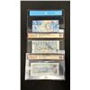 Image 2 : $5 CANADIAN BANK NOTES 2002, 1986, &1979