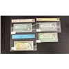 Image 1 : $1 CANADIAN BANK NOTES 1954, 1973, 1967, & 1954