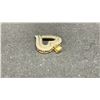 Image 3 : 10K GOLD DIAMOND HEART PENDANT APPROX 3.6 GR