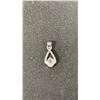 Image 2 : 18K WHITE GOLD PLATED PENDANT