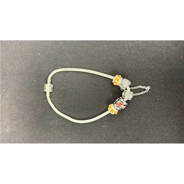 PANDORA CHARM BRACELET  APPROX 23.6 GR