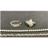 Image 2 : ASSORTED STERLING SILVER JEWELRY  APPROX 22.6 GR