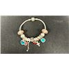 Image 1 : PANDORA CHARM BRACELET APPROX 49.2 GR