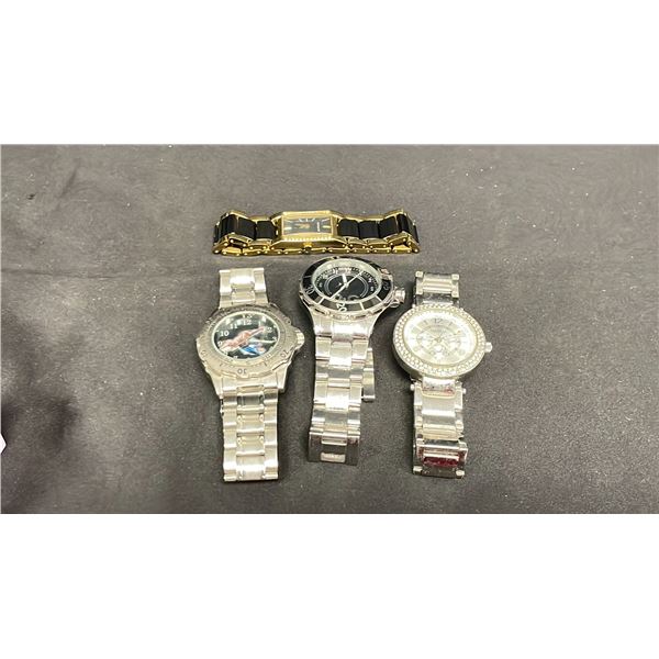 ASSORTED WATCHING INCLUDING MICHAEL HILL, D&G,  & CARAVELLE NEW YORK