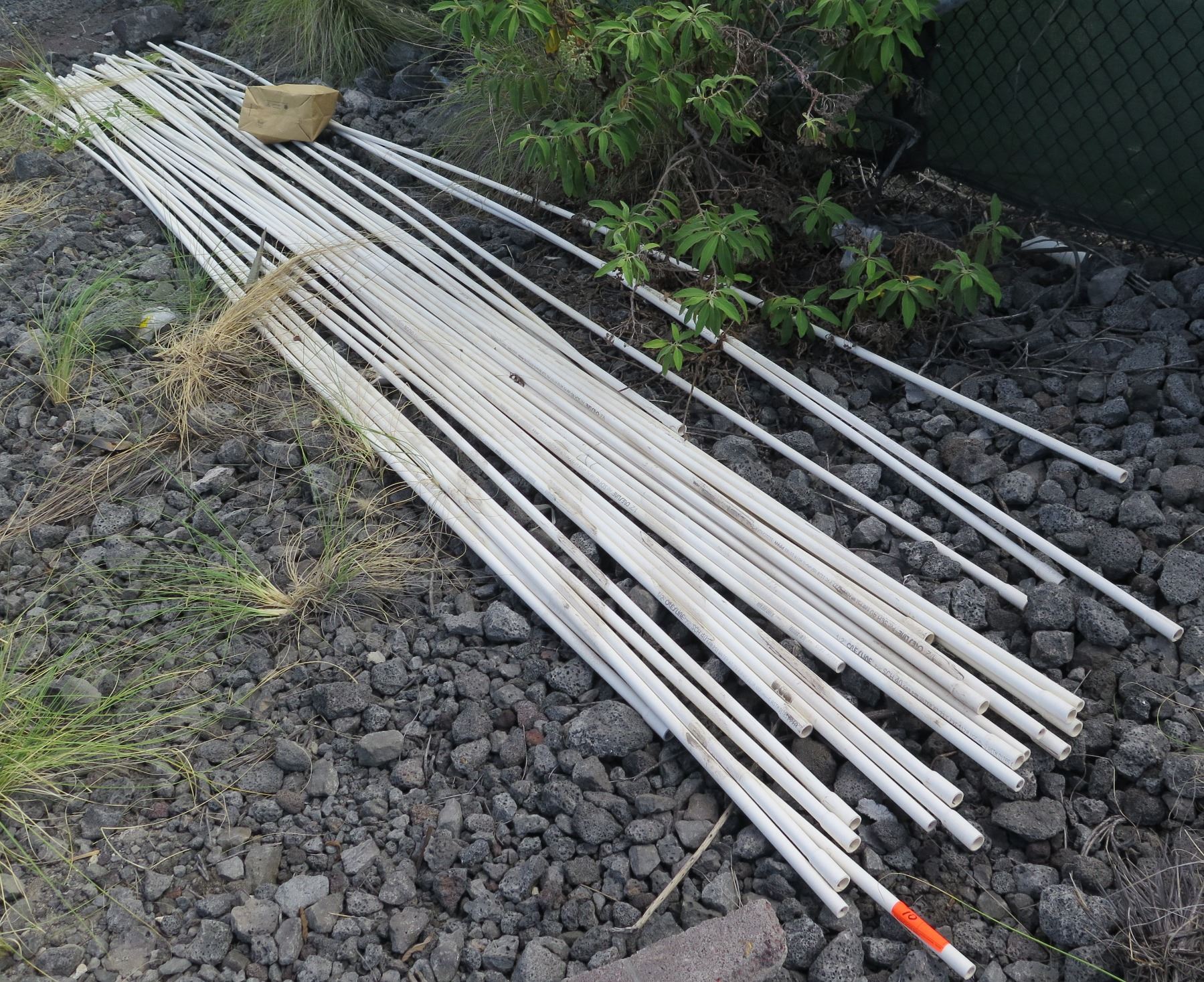 Multiple PVC Pipe Lengths, Misc Sizes to 246