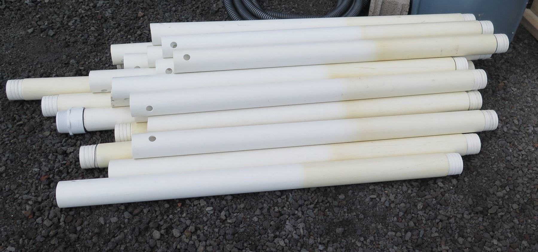 Multiple PVC Pipe Lengths, Misc Sizes to 55