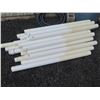 Image 2 : Multiple PVC Pipe Lengths, Misc Sizes to 55" & Brute Can w/ Contents