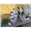 Image 2 : Shelf, Wagon & Contents: Misc PVC Pipe Sections, Fittings, etc