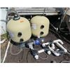 Image 1 : Qty 2 Pentair Triton II High Rate Sand Filters w/ Piping, etc
