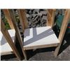 Image 8 : Qty 3 Wooden Shelves 22" x 28" x 73"H