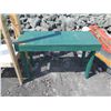 Image 2 : Green Wooden Table 48" x 20" x 31"H