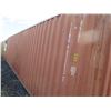 Image 2 : Modified 40-Ft Shipping Container w/  Added Doorway & Framed Interior (loose contents not included)