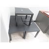 Image 2 : Black Coffee and End Table Set - 2