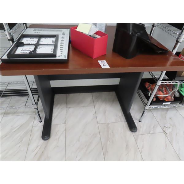Small Cherry Computer Desk