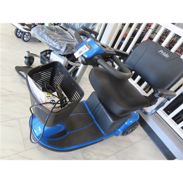 Pride Mobility Chair w/Charger - Blue